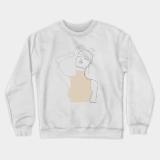 Beige Touch Crewneck Sweatshirt